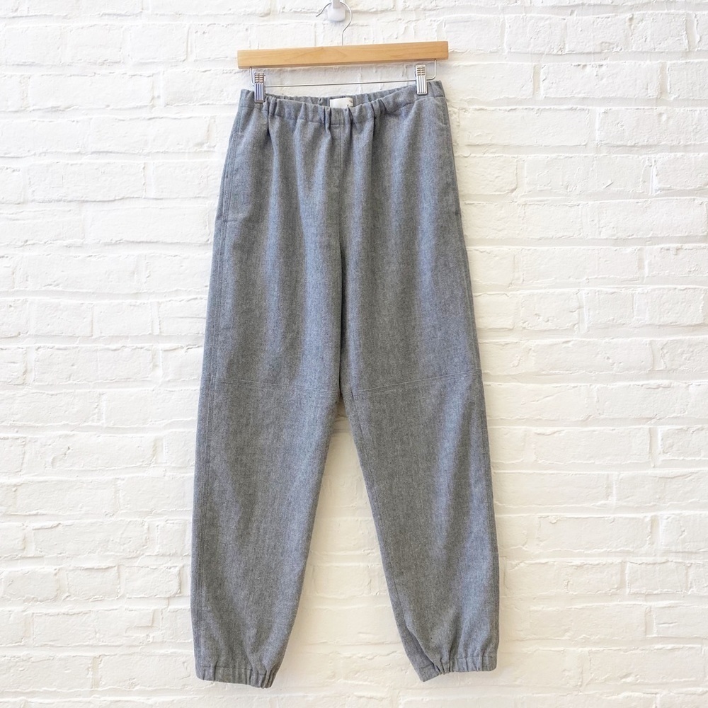 Aritzia || Wilfred Free Dionne Pants Flannel Pull On Gray Small
